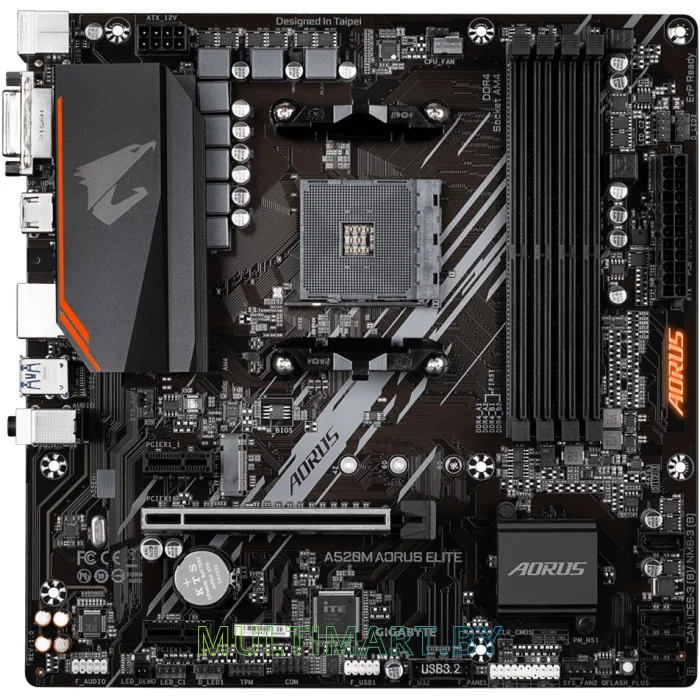 Материнская плата Gigabyte A520M Aorus Elite (rev. 1.0)